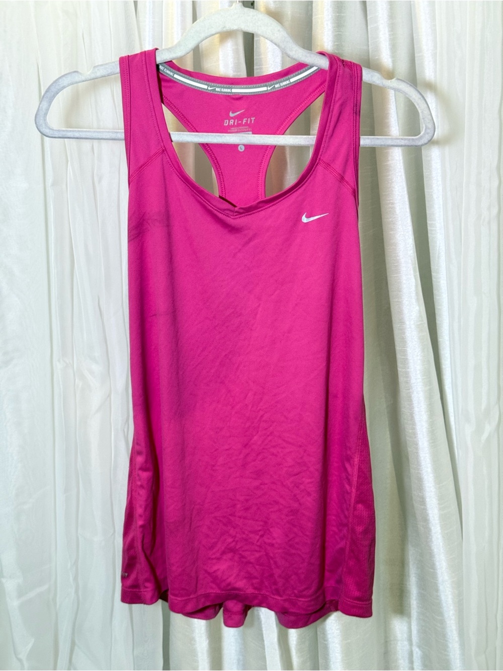 Nike Hot Pink Dri-FIT Racerback Tank